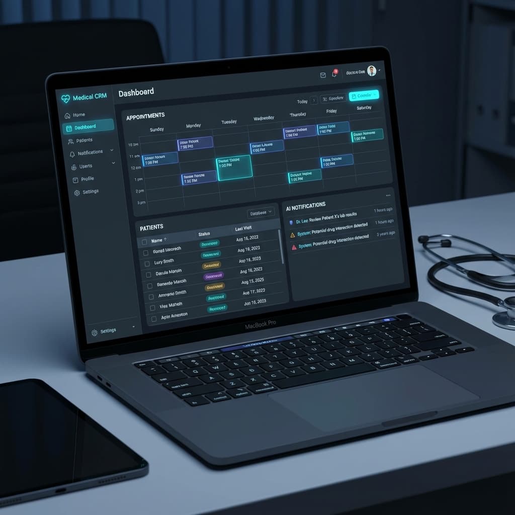 PatientPath Dashboard CRM Stomatologic