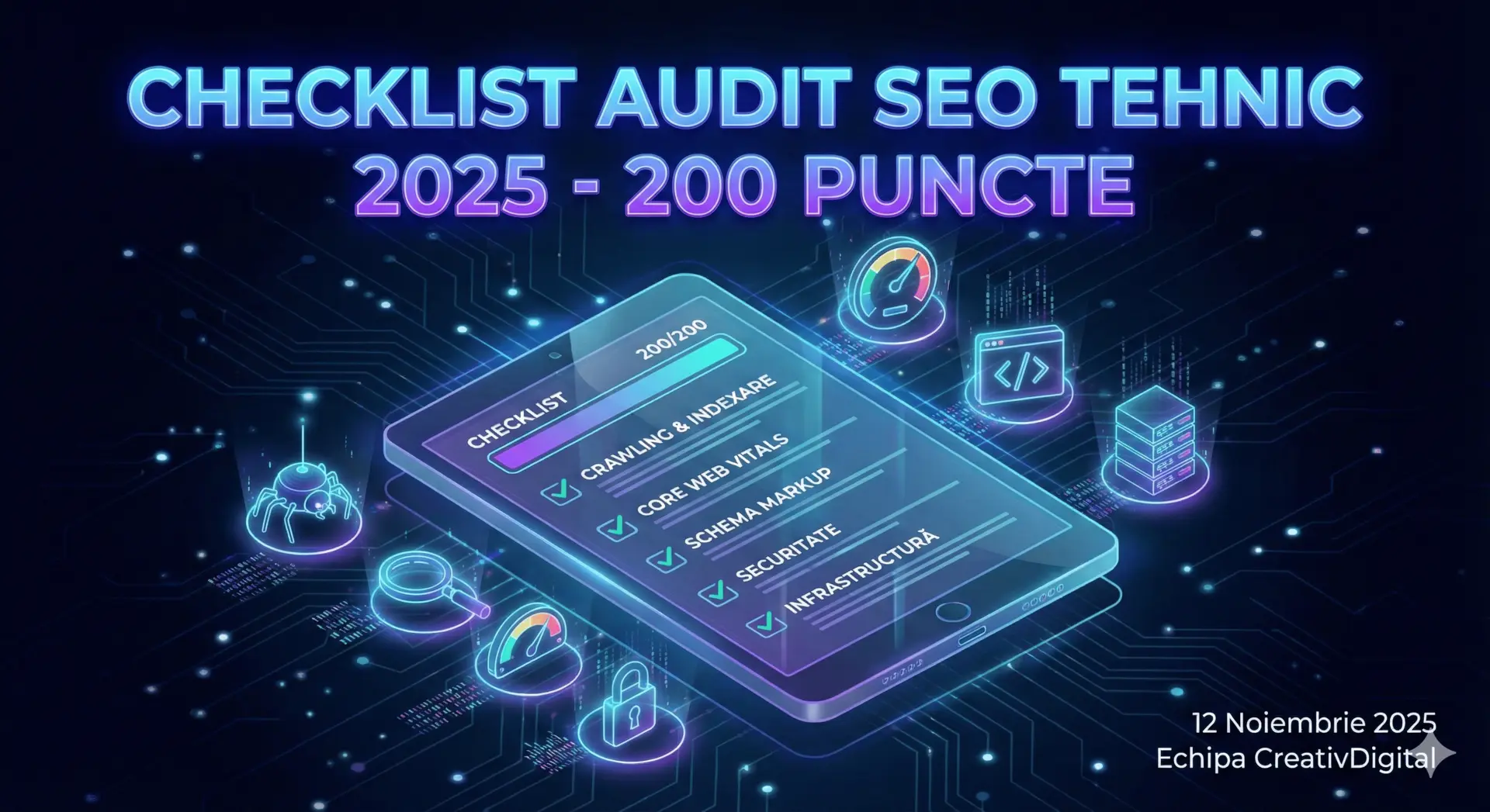 Technical SEO Audit Checklist 2025 - 200+ Enterprise Verification Points