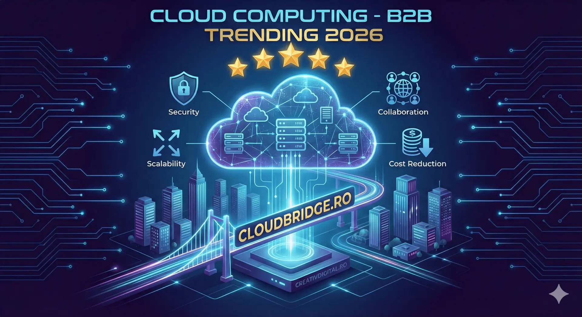 Cloud Computing în România: Ghid Complet 2025-2026 pentru Afaceri Inteligente și Eficiență B2B