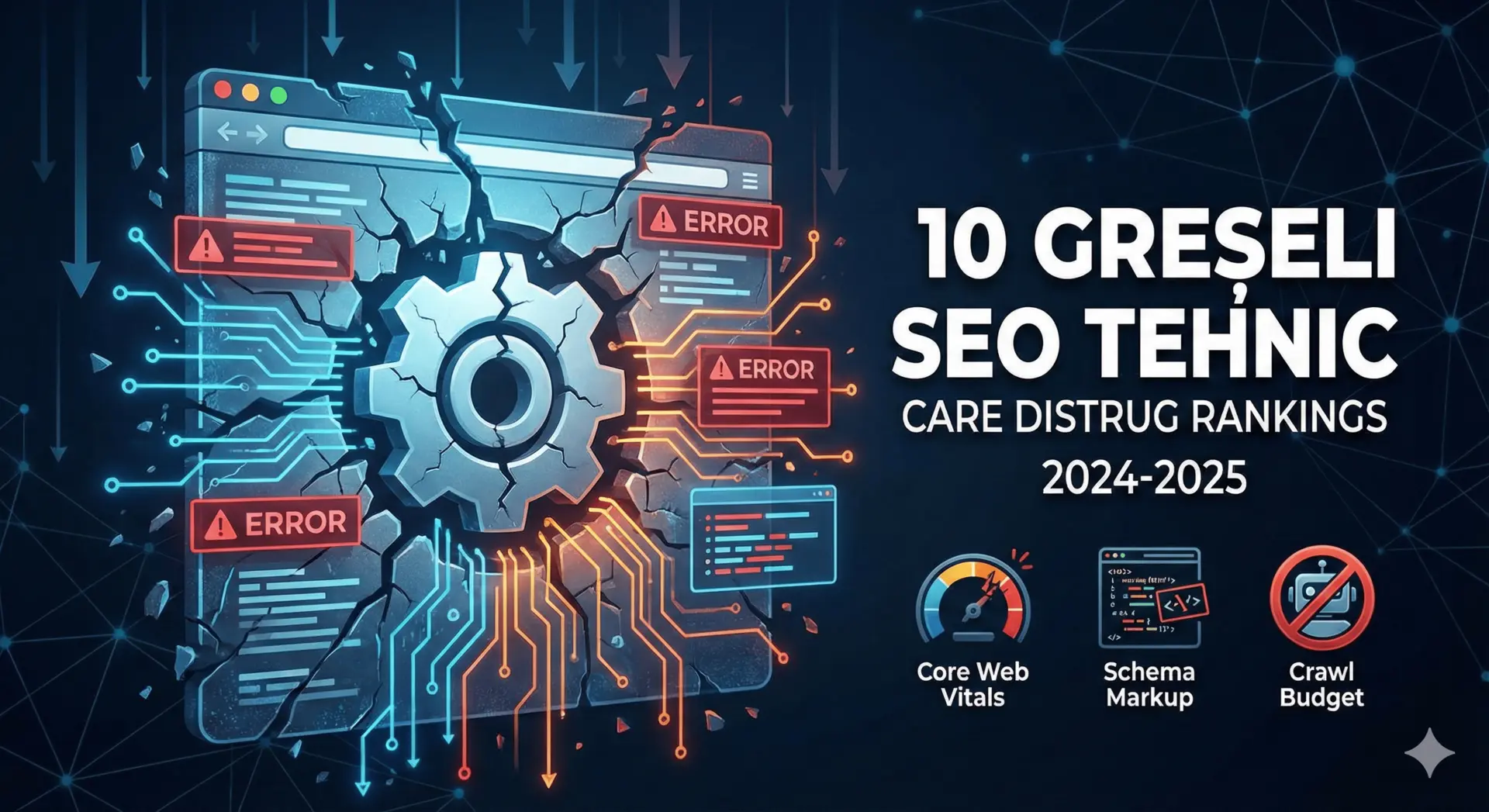 10 Greșeli SEO Tehnic Care Distrug Rankings în 2026