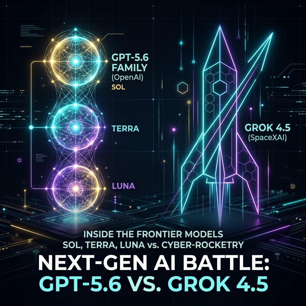 OpenAI GPT‑5.6 primește aprobarea pentru lansare globală joi, 09.07.2026, iar xAI / SpaceXAI pregătește Grok 4.5 pentru aceeași zi