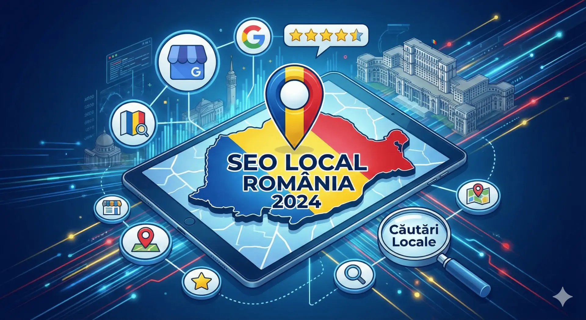 SEO Local România 2024-2025: Ghid Complet pentru Dominația în Căutări Locale
