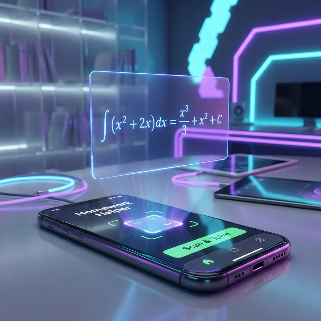 Homework Helper app for school assignments