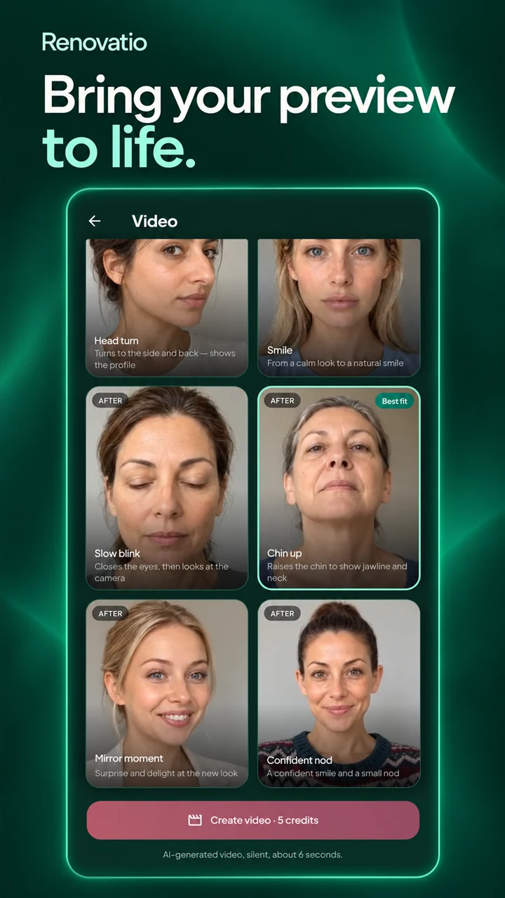 Video — animate your preview