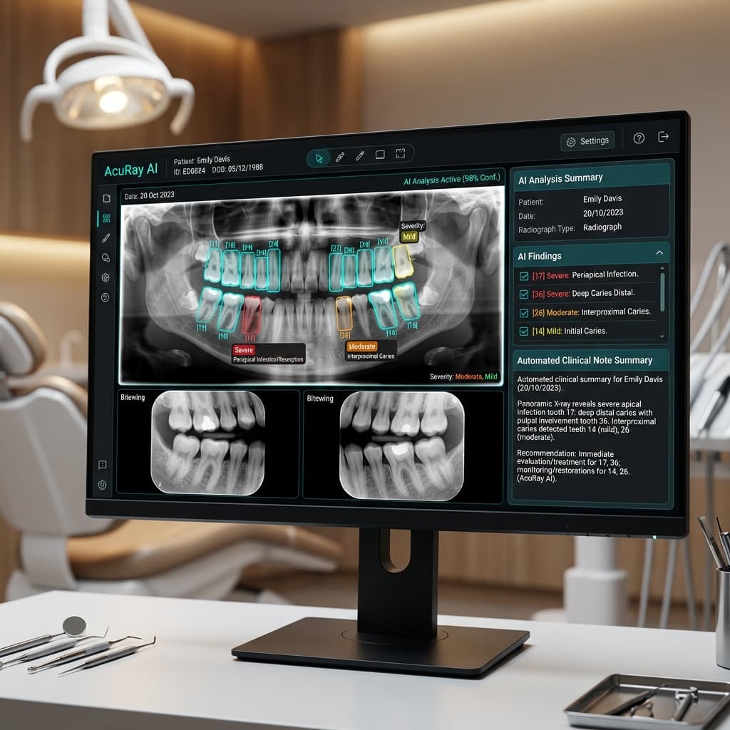 XrayDent AI - Software de interpretare radiografii dentare